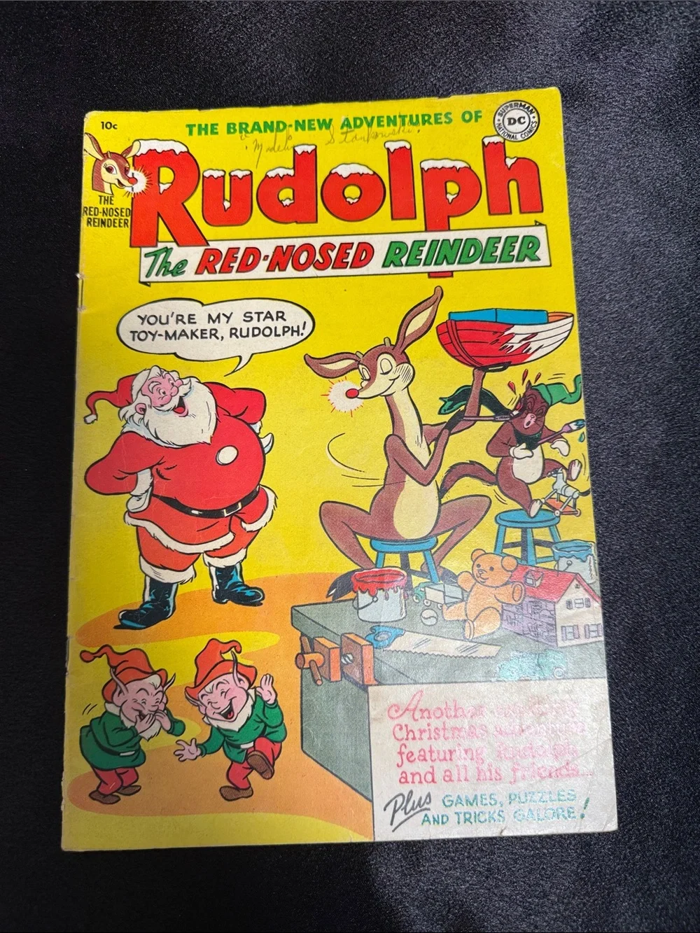 DC Comics 1950 Rudolph the Red Nose Reindeer Christmas Edition